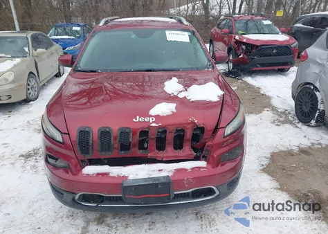 2014 Jeep Cherokee Limited z USA, uszkodzony, nr VIN 1C4PJLDB4EW113642